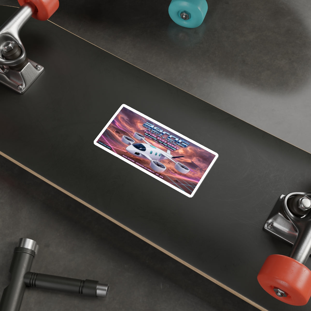 aeroG Future Skies Sticker - Desert Storm, view 11