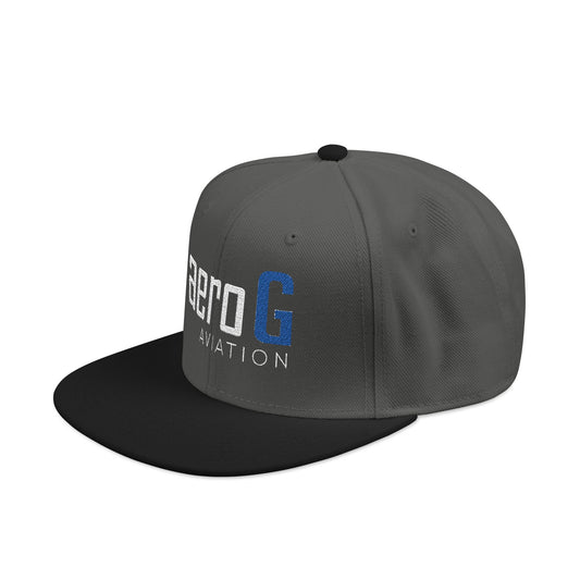 aeroG embroidered snapback cap