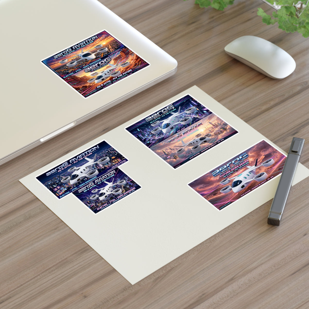 aeroG Future Skies Sticker Pack, view 5