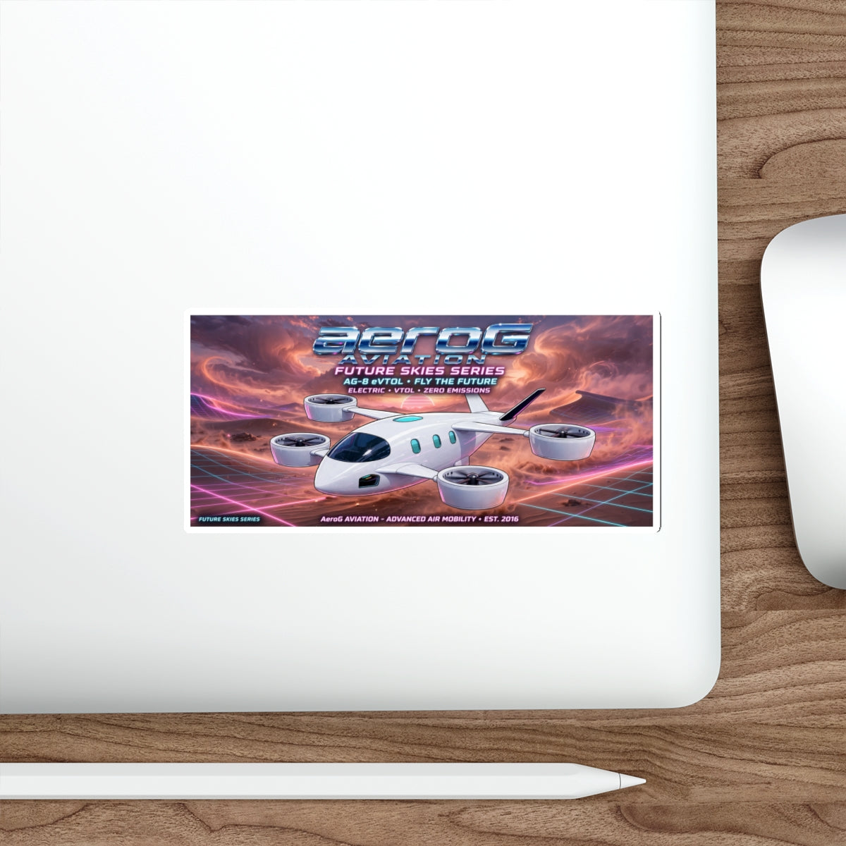 aeroG Future Skies Sticker - Desert Storm, view 10