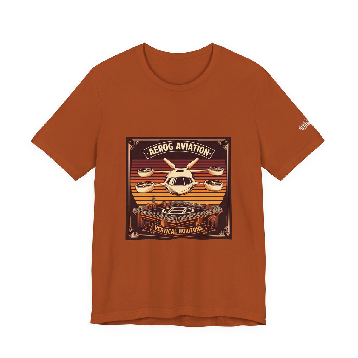 aeroG Sunset Vertiport Tee