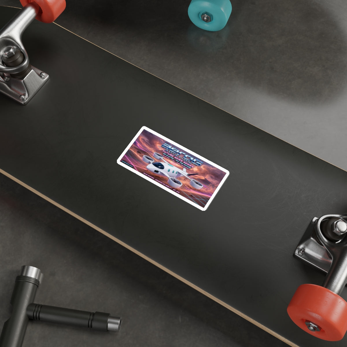 aeroG Future Skies Sticker - Desert Storm, view 8