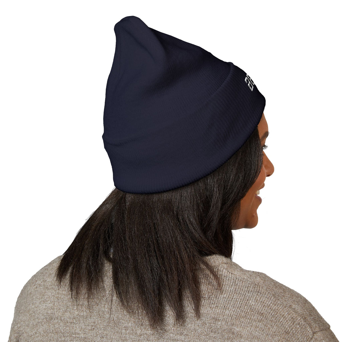 aeroG Embroidered Cuffed Beanie, view 9