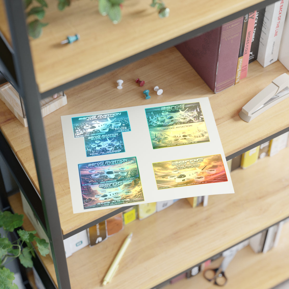 aeroG Future Skies Sticker Pack, view 10