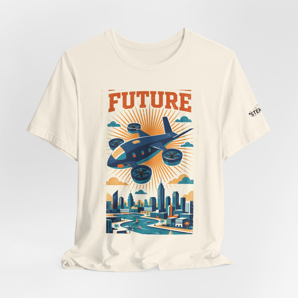 aeroG Fly the Future Poster Tee, view 4