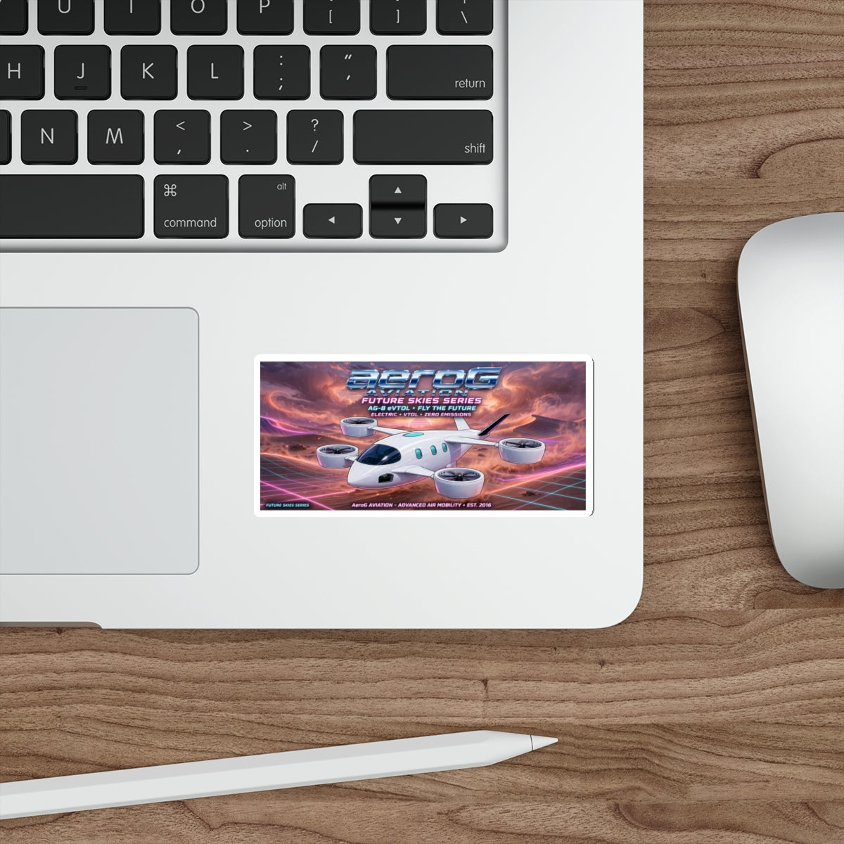 aeroG Future Skies Sticker - Desert Storm, view 7