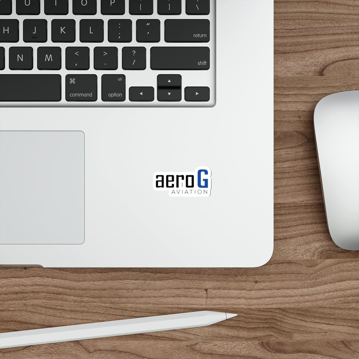 aeroG Logo Sticker, view 2