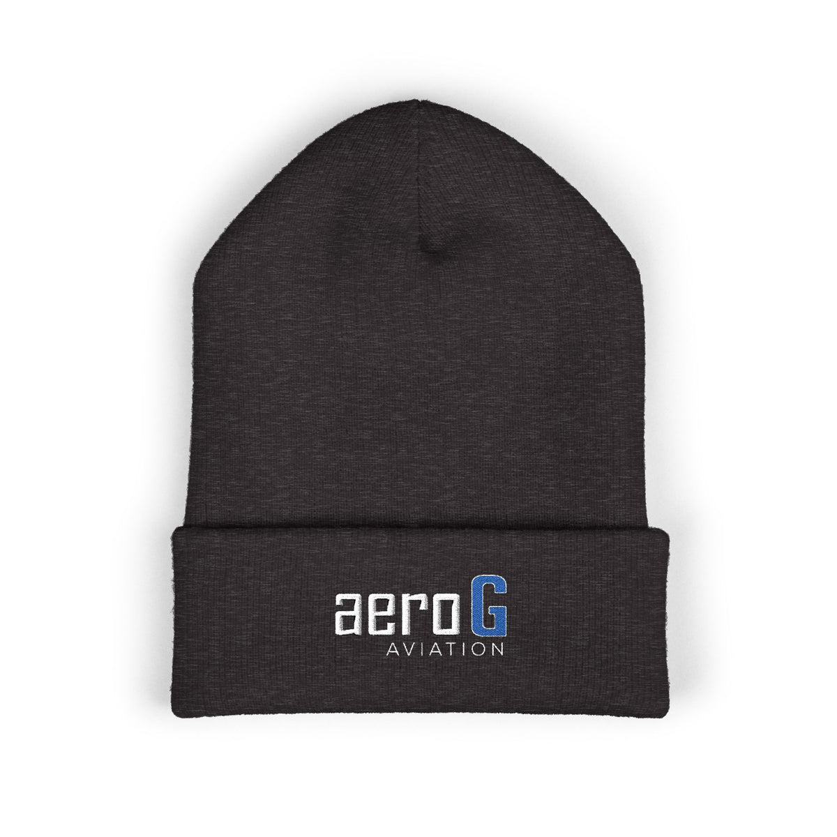 aeroG Embroidered Cuffed Beanie, view 3