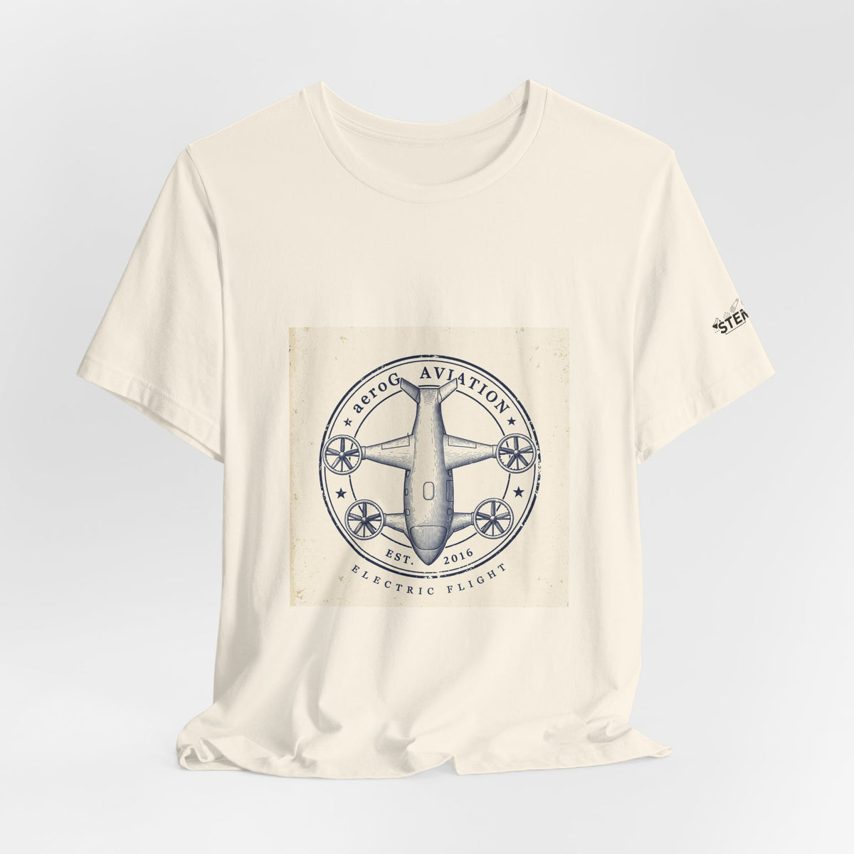 aeroG Top View Schematic Tee, view 4