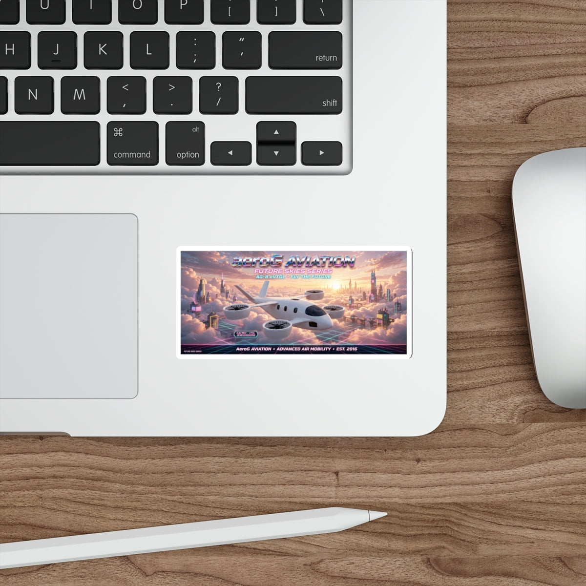 aeroG Future Skies Sticker - Cloud City, view 7