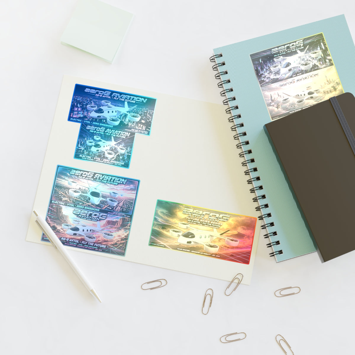 aeroG Future Skies Sticker Pack, view 12