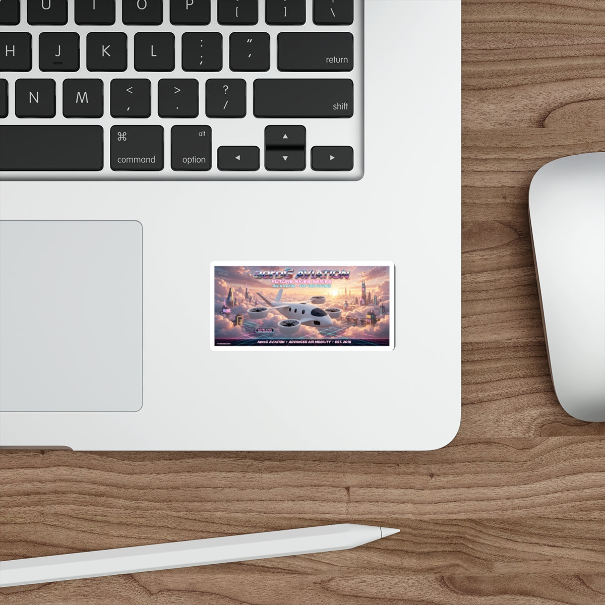 aeroG Future Skies Sticker - Cloud City, view 4