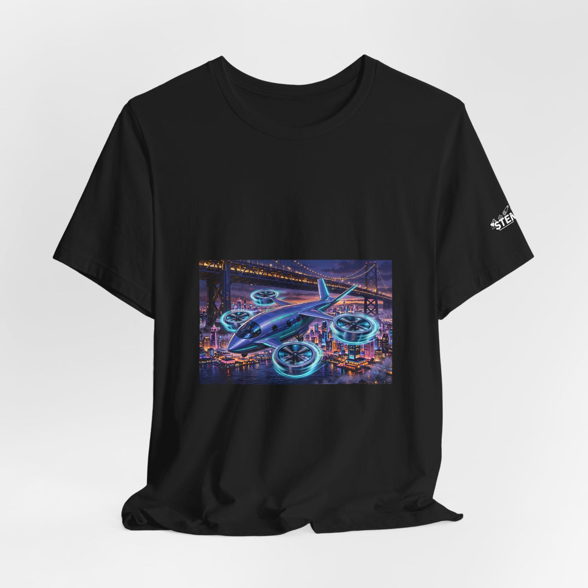 aeroG City Chase Bridge Vintage Tee, view 4