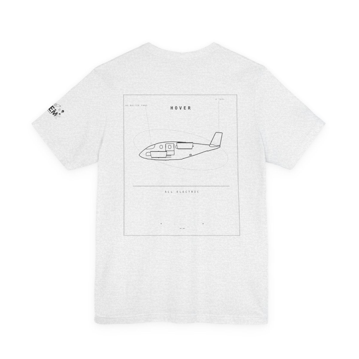 aeroG HOVER Tee - ash