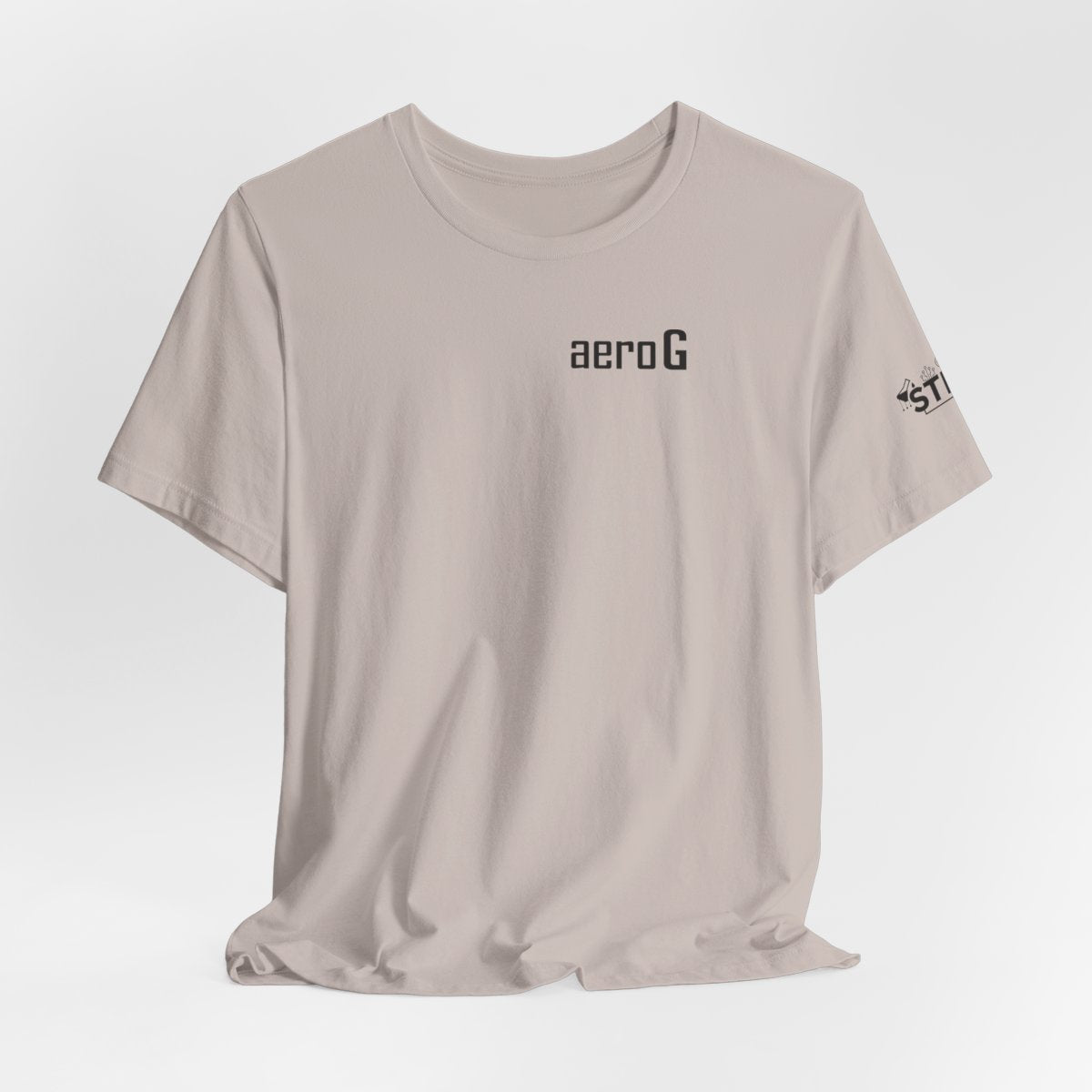aeroG HOVER Tee - heather-cool-grey