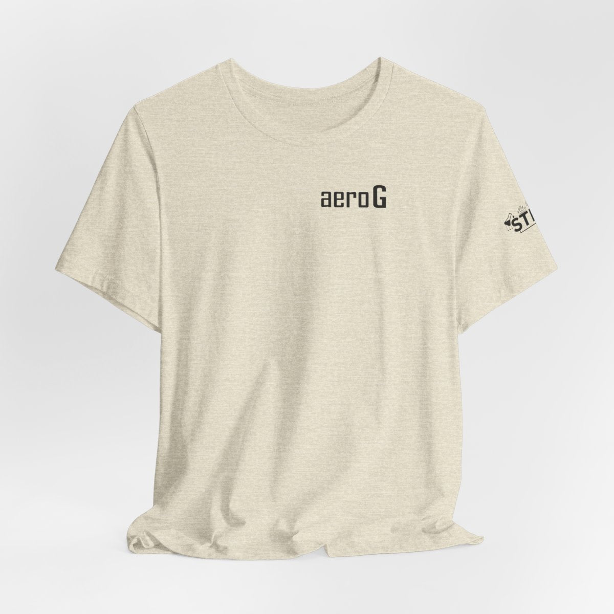 aeroG HOVER Tee - heather-prism-natural