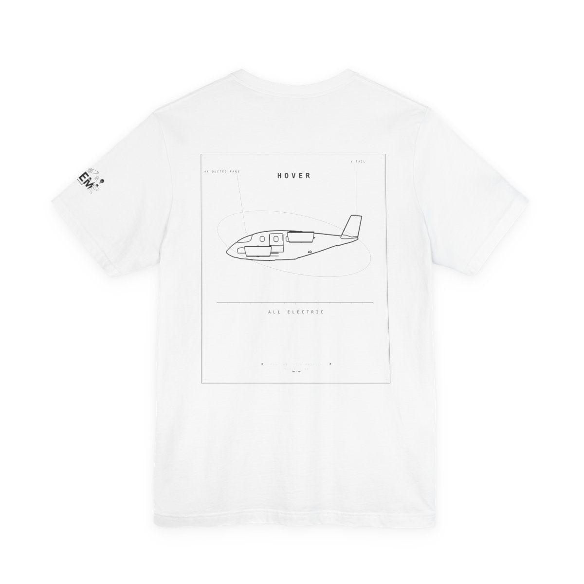 aeroG HOVER Tee - white